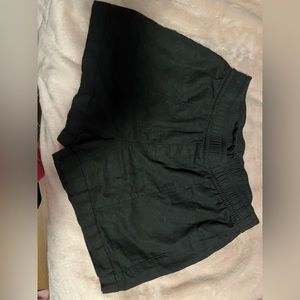 Black Old Navy Linen Shorts